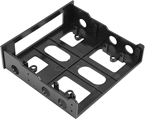 Bortivier 3.5 to 5.25 Hard Drive Drive Bay Front Bay Bracket Adapter,Mount 3.5 Inch Devices In 5.25In Bay