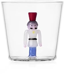 Ichendorf Milano Tumbler, Nussknacker-Kollektion, 35 cl, Borosilikatglas, handgefertigt