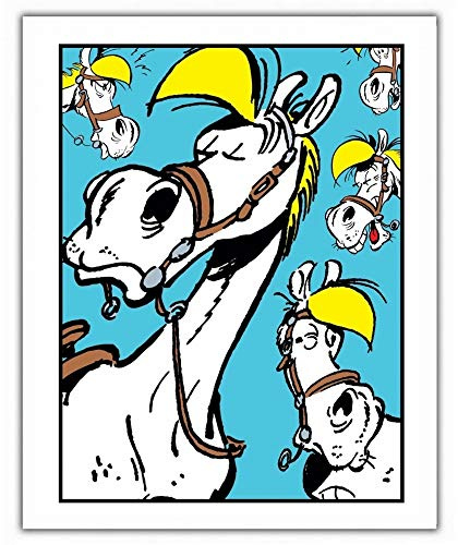 Zigzag Island Lucky Luke - Affiche - Jolly Jumper Expressions