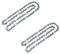Pack of 2 chainsaw chains for Bosch AKE30/18S, AKE35/18S and AKE40/18S chainsaws