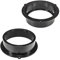 tomzz Audio 2803-018 Lautsprecherringe Adapter Halterungen kompatibel mit Audi A4 A5 A6 Q3 Q5 Q7 Tür hinten 165mm