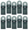 10 x 35mm TopsTools UN35F_10 cuchillas de corte de madera compatibles con Bosch Fein (sin StarLock) Makita Einhell Ergotools Hitachi Parkside Ryobi Worx Workzone Multiherramienta multiherramienta
