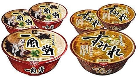 [Value Pack] IPPUDO & SUMIRE Japanese Famous Ramen Shop's Instant Noodle 3by3 Set 一風堂 & すみれ