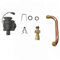COMPATIBLE JUNKERS HDJX - Calentador de agua de pared, Bronce