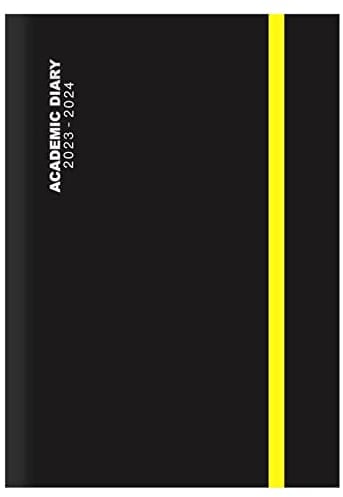 2020-2021 Schülerkalender, A4, 1 Seite pro Tag Schwarz