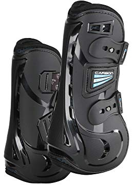 Shires Arma Carbon Gamaschen, Schwarz, Volle Größe