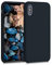 kwmobile Case Compatible with Apple iPhone XS Case - TPU Silicone Phone Cover with Soft Finish - Blueberry