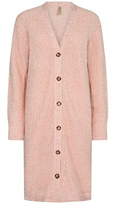 Soyaconcept Women's SC-REMONE 17 Damen Strickjacke, Rose Melange, Medium