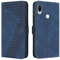 OKZone Coque pour Xiaomi Redmi Note 7 Pro/Note 7/Note 7S, Etui Protection Housse Premium en Cuir PU Portefeuille Étui Téléphone [Fermoir Magnétique] [Fentes pour Cartes] Flip Case（Bleu