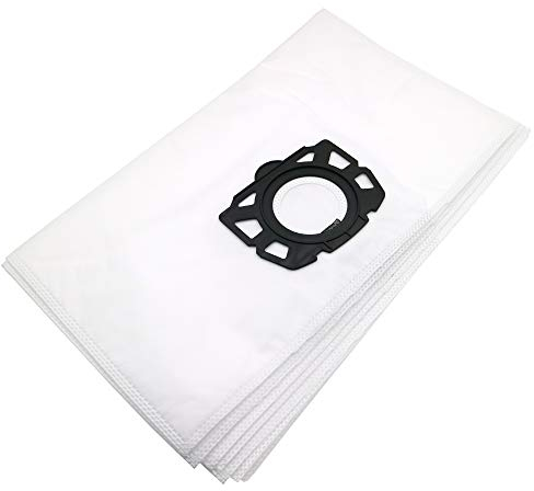 Filtre et sacs à poussière for Karcher MV4 MV5 MV6 WD4 WD5 WD6 for Karcher WD4000 à WD5999 Part #2.863-006.0 Pièces d'aspirateur Louable (Size : 12PCS)