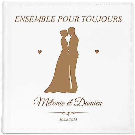 Maverton Album Photo mariage à 500 photos avec personnalisation