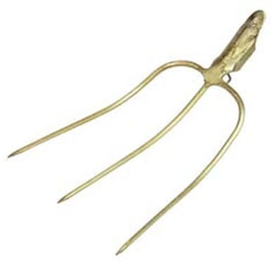 1PEZZO FORCA A TRE DENTI