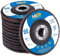 MIDO Professioanl Abrasive Flap Discs 115mm 12 PCS 60 Grit Grinding Discs for Angle Grinder Type 27 Grinding Wheel Used for Sanding Metal Wood