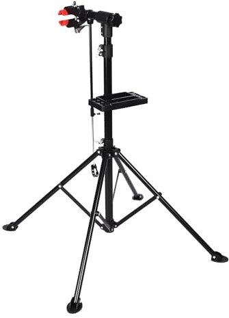 Qussse Fahrrad Montageständer, 108-190cm Fahrradständer Fahrrad Reparaturständer Fahrradmontageständer 50 KG für die meisten Fahrräder