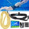 Schwimmgurt für Pool, 2,5-7,5M Einstellbare Schwimmwiderstand Gürtel, Schwimmgurt Pool Erwachsene, Schwimmtrainer Gürtel, Schwimmhilfe für Jedes Schwimmbad Ohne Gegenstromanlage (Erwachsene, Gelb)