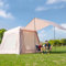 MOPHOTO Inflatable Tent for Camping,Waterproof Oxford Hot with Manual Pump,Spacious Easy Setup Inflatable Camping Air Tent for Family Glamping 2-4 Person