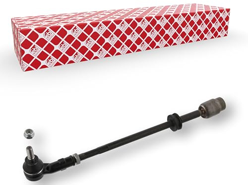 febi bilstein 01121 Spurstange verstellbar, 1 Stück | Kompatibel mit: VW GOLF III, GOLF III Cabriolet, GOLF III Variant, GOLF IV Cabriolet, GOLF Van III Variant, VENTO
