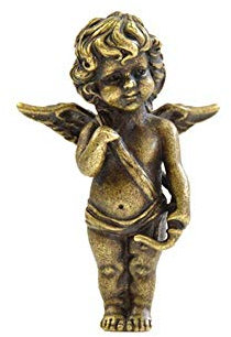 Ertyuk-Decor Statuen Dekoartikel Skulpturen Figuren Engel Desktop Dekoration Cupid Statue Modell Liebe Gott Statue Kupfer Handwerk Kleine Ornamente