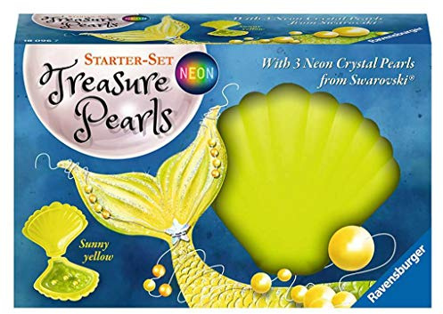 Ravensburger 18096 - Treasure Pearls Neon - Sunny Yellow