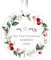 Our First Christmas Married 2024 Christmas Ornaments for Tree, First Christmas as Mr and Mrs Christmas Decorations 2024, Married Ornament Christmas Keepsake, Hanging Christmas Tree Decorations