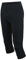 Airtracks Damen Fahrradhose Kurz 3/4 Radhose Comfort Line 3/4 Lang MTB Radlerhose Mountainbike 3D Coolmax Gepolstert Atmungsaktiv Reflektoren XS S M L XL XXL 3XL 4XL - schwarz - XS