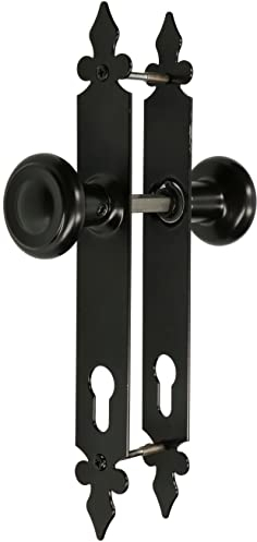 KOTARBAU® Türdrücker Türknauf-Türknauf Drückergarnitur für Türen Tore Schild 90 mm PZ