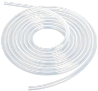 Qrity Tuyau en PVC, Tuyau D'eau Air, ID 12 mm x 14 mm OD, Tuyau d'Aquarium, Tuyau D'air, Tube Flexible de Pression, 2 Mètres