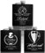 Petaca Personalizada para Hombre - Acero Inoxidable 304 Grabada de 6 Onzas - Termo para Boda, Despedida de Soltero, Cumpleaños - Regalo para Padrinos