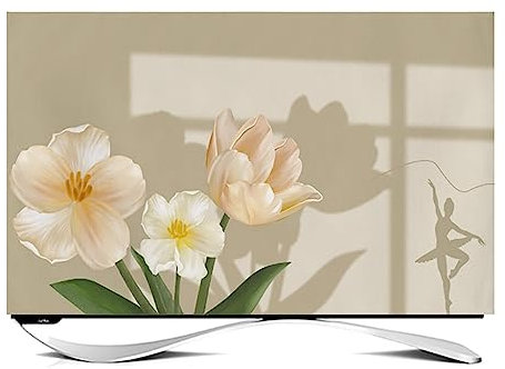 Indoor TV/PC Cover for 24 65 inch Screens Screen Protector for Television/Computer Monitor Protection Cover (C Color 24in)