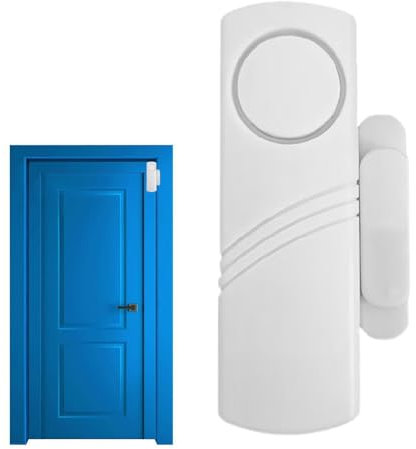 Window Alarm - Wireless Door and Window Alarm Sensor | Window Opening Security Alarm | Burglar Alarm Wireless Easy Installation For Home