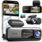 BOTSLAB 4K Dash Cam Front and Rear, Night Vision, ADAS, 2K Rear Camera, 170° Wide Angle, Built-in GPS and 5.8GHz WiFi, 24/7 Parking Mode with Voice Control and 64GB SD Card