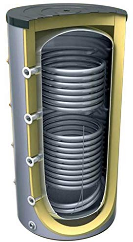 Pufferspeicher mit 2 Wärmetauscher für Heizungssysteme in der Größe 500 Liter