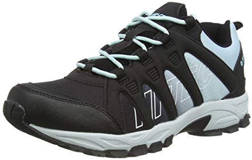 HI-TEC Trail Warrior Damen-Sportschuhe, Farbe, Größe 37, Charcoal Misty Blue, EU