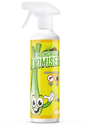 McKLords Lemongrass Atomiser-Ant Repellent/Deterrent Spray-Natural and Eco Friendly Pest Control 500ml, Clear