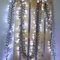 AMOS 300 Super Bright LED Battery Operated 3m Cluster Fairy Lights with Timer for Indoor Outdoor Christmas Tree Garden Decoration (White)