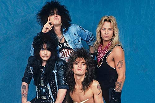 Royal Dreams Motley Crue Nikki Sixx, Tommy Lee, Vince Neil, Mick Mars, 30,5 x 45,7 cm, gerolltes Poster