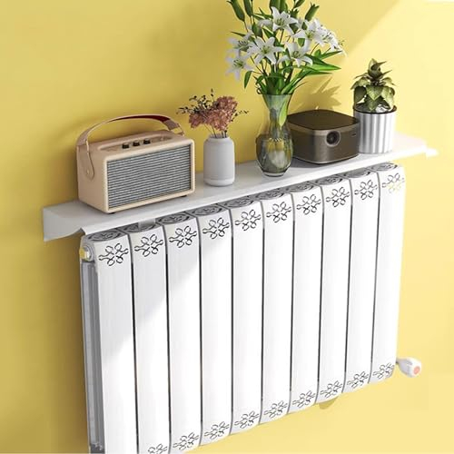 AHDFY Heating radiator,50-170cmradiator shelf,radiator feetradiator shelves no drilling,radiator cover,radiator shelf brackets,radiator deflector,No need to punch holes Suitable for any radiator,80cm