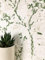 Newroom Tapete Grün Vliestapete Blätter - Mustertapete Floral Beige Weiß Äste Blätterranke Vintage 3D Optik Blumentapete Zweige inkl. Tapezier-Ratgeber