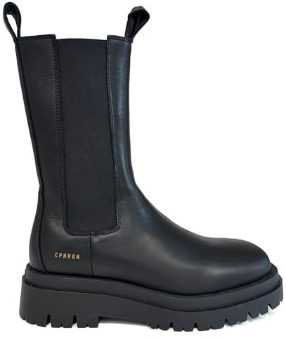 Copenhagen Chelsea CPH1000 Leder, Schwarz, Schwarz , 41 EU