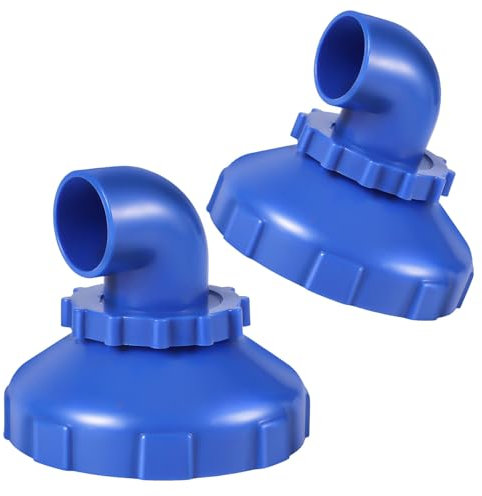 Gosknor 2 Boquillas de Chorro para Piscina Giratorias de 360°, Boquilla de Entrada Giratoria Que se Adapta a la Piscina SPA Pieza de Repuesto para Accesorios de Chorro Intex