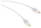 SunshineTronic Slim TOSLINK-Kabel, Toslink Stecker auf Stecker, optisches Audiokabel, digitales S/PDIF-Kabel, für Soundbar, HiFi/Verstärker, Heimkino, Xbox One/PS4, weiß, Ultra leicht, 1m