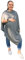 M.M.C. Mandy Still-Poncho 3-in-1 Verwendung zum Stillen, als Stillschal oder als Babydecke - Umstandsmode für und nach der Schwangerschaft (Grau, Einheitsgröße)