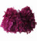 Damen-Umhänge, natürliche Feder, Haken, Brautschmuck, Schal, Stola, Hochzeit, Party, Amaranthine mit Federstücken, One size