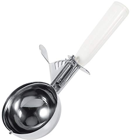 VIFERR Eisportionierer, Edelstahl Praktischer Obst Eisportionierer Löffel Mit Kunststoffgriff 8cm Kitchen Cafe Bar Tool