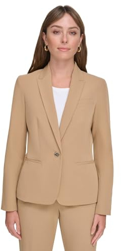 Tommy Hilfiger Damen Blazer – Business Jacket with Flattering Fit and Single-Button Closure Blazer