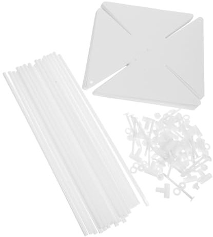 SEWACC 24st Windmühle Spinner Rasen Windwille Windraddekorationen Mach Selbst Windrad Färben Sie Ihre Eigenen Windräder Kunstmalerei-Kits Leere Windspiele Weiß Das Papier 3D Handlich