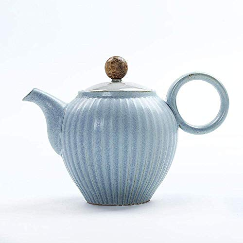 FLOWFX Tetera con colador, Juego de té, Tetera Grande de cerámica, Tetera, Tetera, Tetera Individual, Tetera de kungfú Lofty Ambition