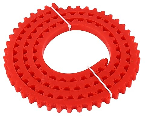 BORDSTRACT 2M Langer Holzbearbeitungs Profilierstreifen Werkzeug, Flexible Kurvenschablone, Ausgezeichnete Widerstandsfähigkeit Zahnradgetriebene Kette Robuste Kurvenschablone Streifen