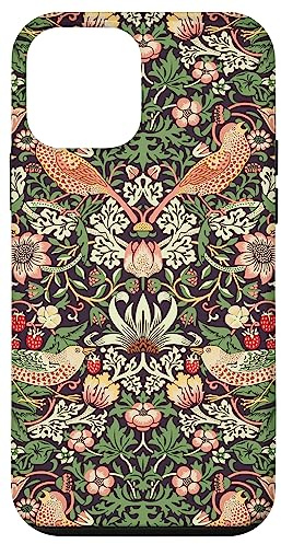 Strawberry Thief William Morris Art Nouveau Pattern Case for iPhone 12 mini