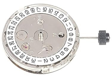 PSDFJAD ZHGUIMING 1Pcs 2813 Uhr Bewegung 3 Hände Einzigen Kalender Automatische Mechanische Bewegung for 2813 Uhr Bewegung 8205 Uhr Reparatur Teile(A1)